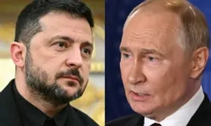 Đức, Pháp dọa trừng phạt Nga nếu ông Putin không gặp ông Zelensky